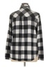 bluenotes' Checkered-gingham Black Long Sleeve Blouse Size XL - photo 2