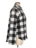 bluenotes' Checkered-gingham Black Long Sleeve Blouse Size XL - photo 4