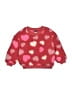 Old Navy 100% Polyester Hearts Pink Pullover Sweater Size 18-24 mo - photo 1