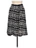 Jaclyn Smith Chevron-herringbone Black Casual Skirt Size L - photo 1