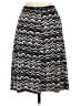 Jaclyn Smith Chevron-herringbone Black Casual Skirt Size L - photo 2