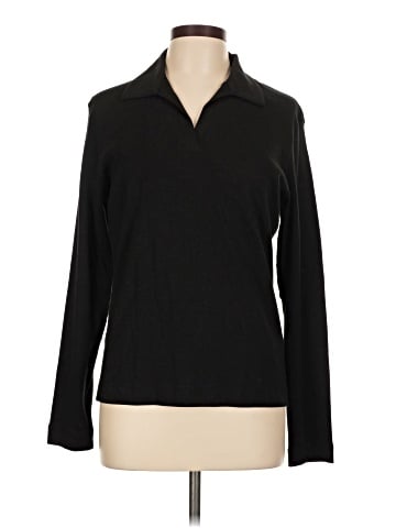 Three Dots Long Sleeve Blouse (view 1)