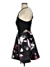 Xtraordinary 100% Polyester Floral Black Cocktail Dress Size 5 - photo 5