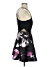 Xtraordinary 100% Polyester Floral Black Cocktail Dress Size 5 - photo 4