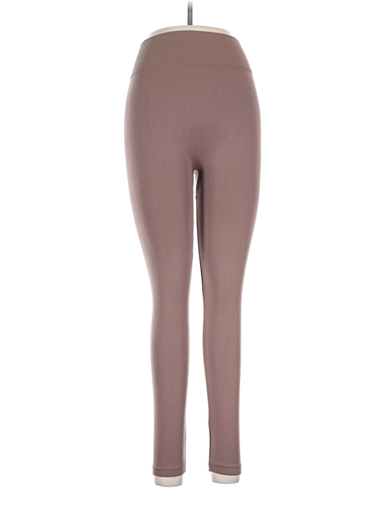 Pre-owned Yelete Leggings In Brown