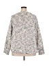 Cable & Gauge 100% Polyester Tweed White Pullover Sweater Size 2X - photo 2