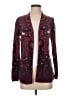 Talbots Paisley Burgundy Cardigan Size S - photo 1