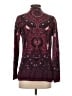 Talbots Paisley Burgundy Cardigan Size S - photo 2
