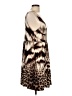 J Valdi Animal Print Brown Cocktail Dress Size L - photo 4