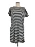 Assorted Brands Stripes Black White Casual Dress Size M - photo 1