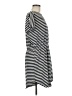 Assorted Brands Stripes Black White Casual Dress Size M - photo 4