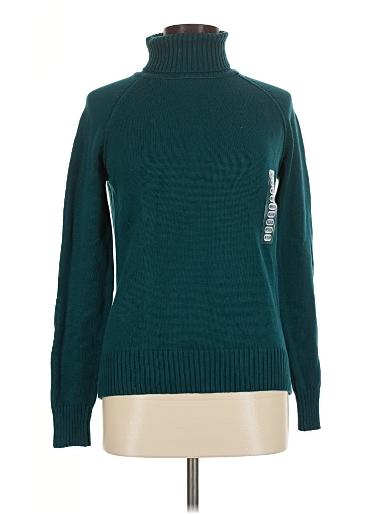 Pre-owned Jeanne Pierre Turtleneck Sweater In Blue