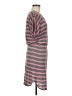 Splendid Stripes Multi Color Gray Casual Dress Size M - photo 4