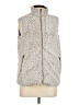 Thread & Supply 100% Polyester Gray Faux Fur Vest Size M - photo 1