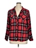 Ci Sono Plaid Red Long Sleeve Button-Down Shirt Size XL - photo 1