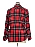 Ci Sono Plaid Red Long Sleeve Button-Down Shirt Size XL - photo 2