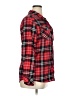 Ci Sono Plaid Red Long Sleeve Button-Down Shirt Size XL - photo 4