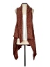 Krazy Kat 100% Polyester Brown Cardigan Size Lg - XL - photo 1