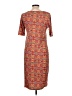 Lularoe Print Orange Casual Dress Size L - photo 2