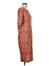 Lularoe Print Orange Casual Dress Size L - photo 4