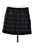 Gap Plaid Gray Wool Skirt Size 6 - photo 1