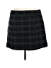 Gap Plaid Gray Wool Skirt Size 6 - photo 2