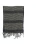 Unbranded Houndstooth Black Blue Scarf One size - photo 2