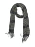 Unbranded Houndstooth Black Blue Scarf One size - photo 1