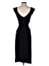Unbranded Solid Black Casual Dress Size S - photo 2