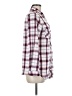 White Mark Plaid Burgundy Long Sleeve Button-Down Shirt Size M - photo 4