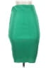 Hello Molly 100% Polyester Solid Green Casual Skirt Size 2 - photo 1