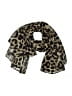 Unbranded Animal Print Tan Brown Scarf One size - photo 1