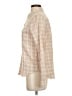 Paige Plaid Tan Long Sleeve Button-Down Shirt Size S - photo 5