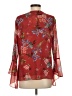 CAbi Red Long Sleeve Blouse Size S - photo 2