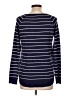 Pink Clover Stripes Blue Pullover Sweater Size L - photo 2
