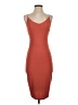Mind Code Solid Orange Cocktail Dress Size S - photo 1