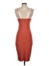 Mind Code Solid Orange Cocktail Dress Size S - photo 2