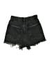 Zara Black Denim Shorts Size 0 - photo 2