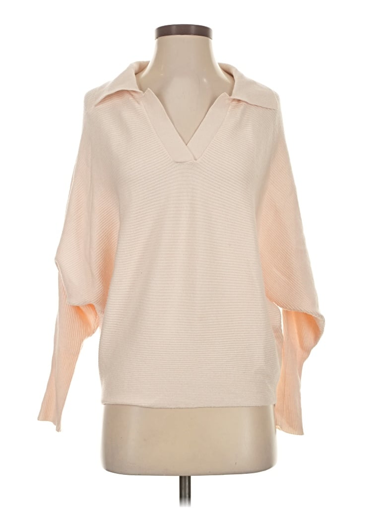 Pre-owned T Tahari Poncho In Tan