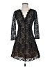 Bebe 100% Nylon Black Cocktail Dress Size 2 - photo 1