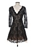 Bebe 100% Nylon Black Cocktail Dress Size 2 - photo 2
