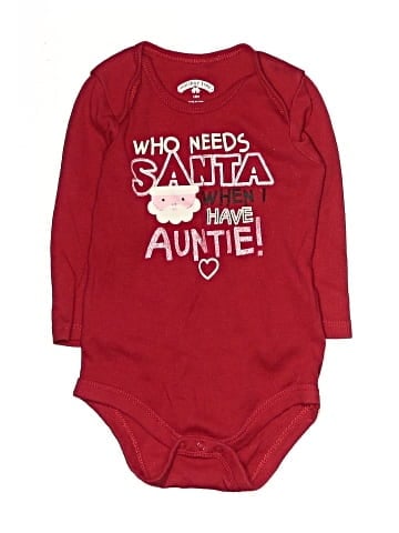 Holiday Time Long Sleeve Onesie (view 1)