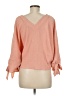 Vero Moda Orange 3/4 Sleeve Blouse Size M - photo 2