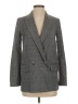 H&M 100% Polyester Gray Blazer Size XXS - photo 1