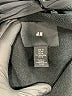 H&M 100% Polyamide Solid Black Jacket Size M - photo 6