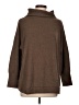 Andree by UNIT Solid Brown Turtleneck Sweater Size L - photo 1
