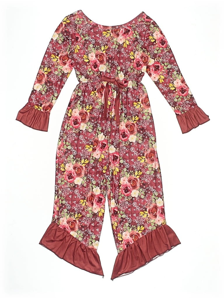 Assorted Brands Kids' Jumpsuit In Burgundy