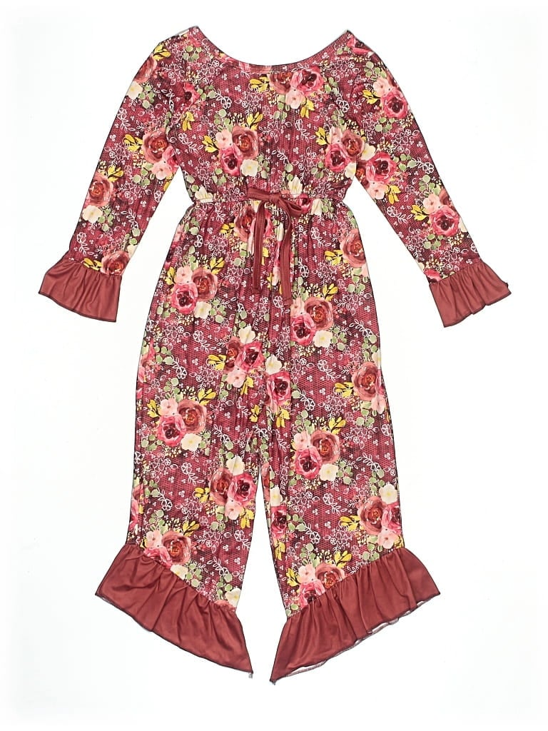 Assorted Brands Kids' Jumpsuit In Burgundy
