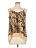 Bar III Tan Sleeveless Blouse Size L - photo 1