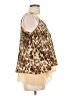 Bar III Tan Sleeveless Blouse Size L - photo 4